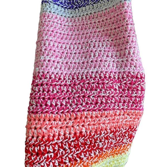 Handmade Crochet Throw Blanket - Picture 9 of 12